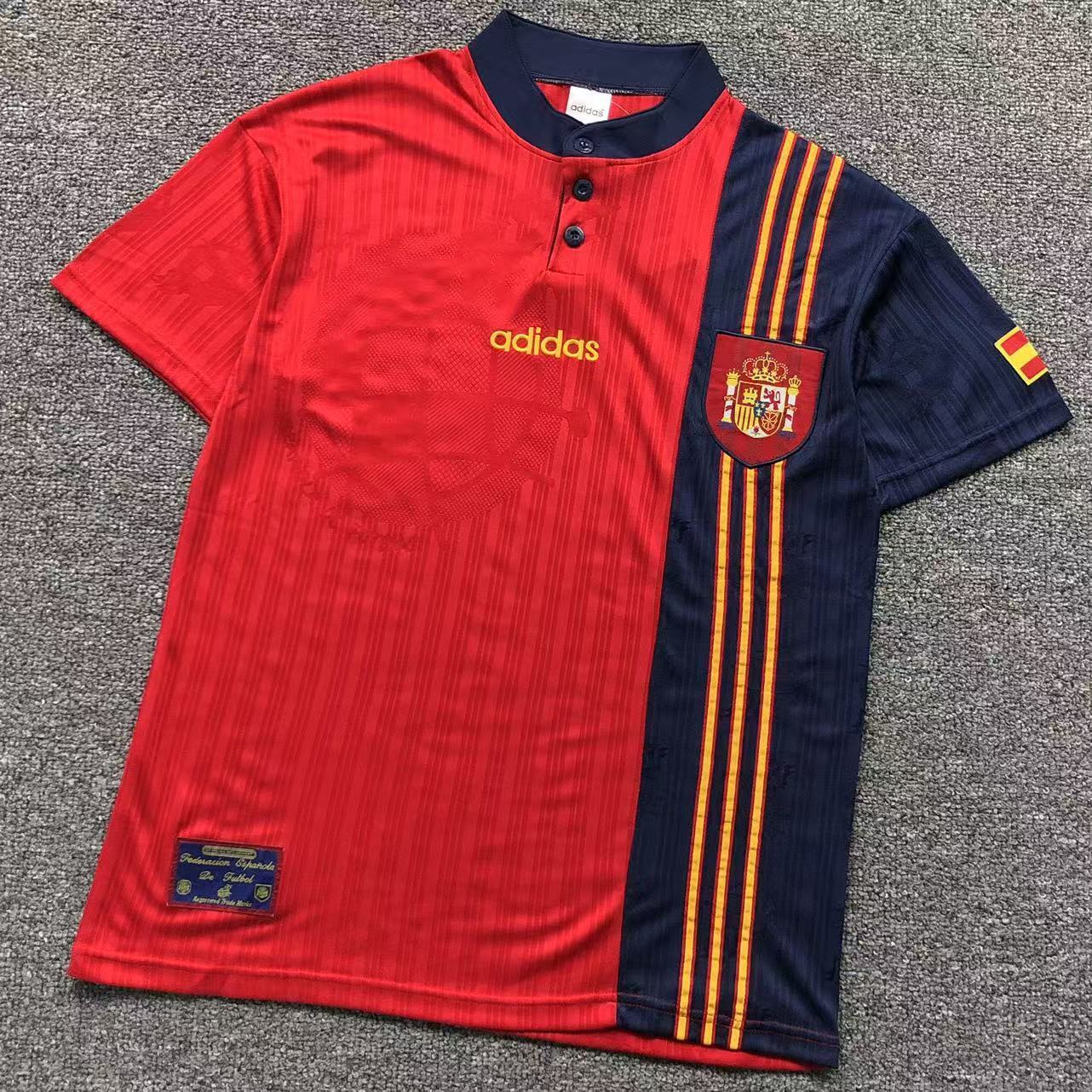 Spain National Team  Retro Jersey
