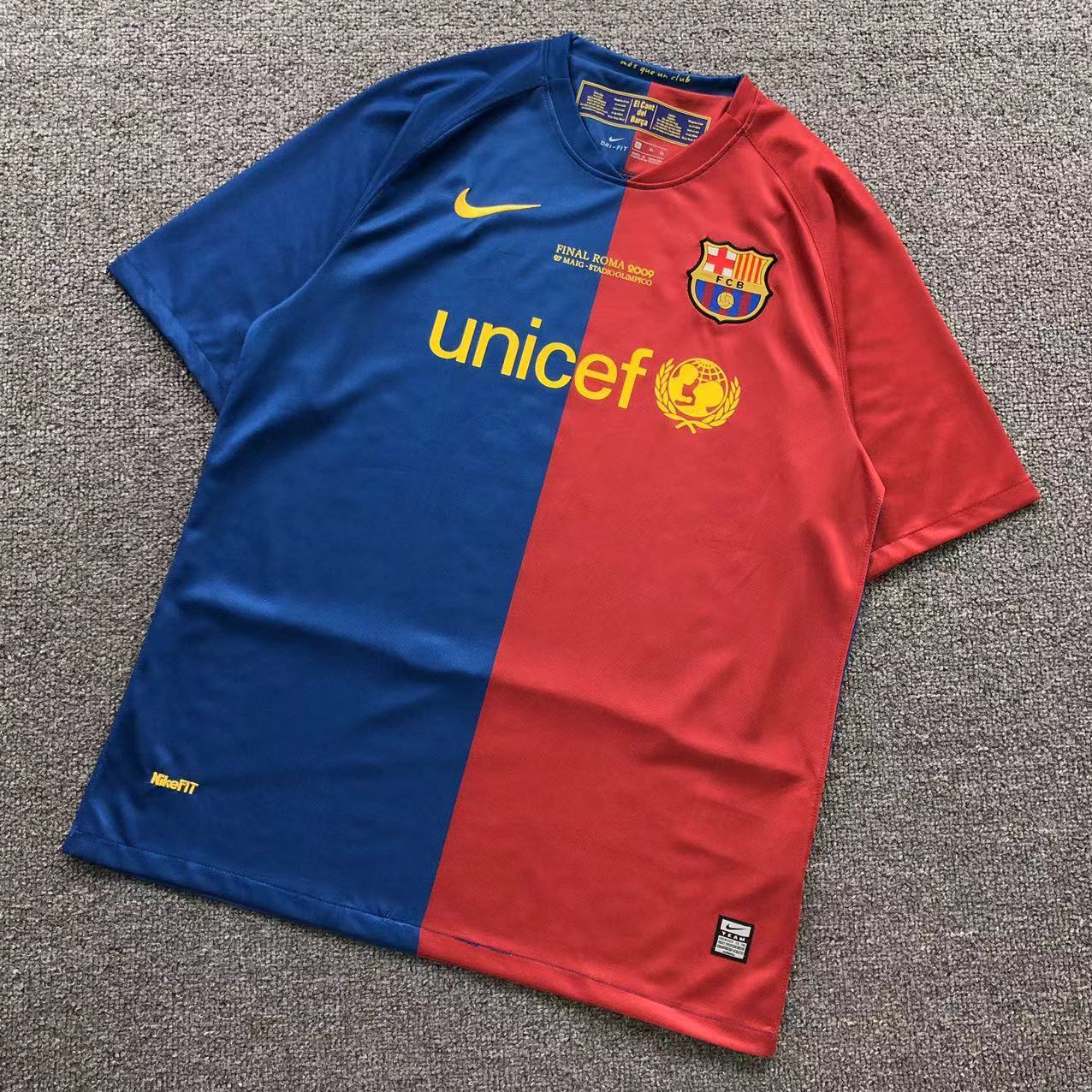 FC Barcelona Retro Jersey 2009/2010 UCL Final