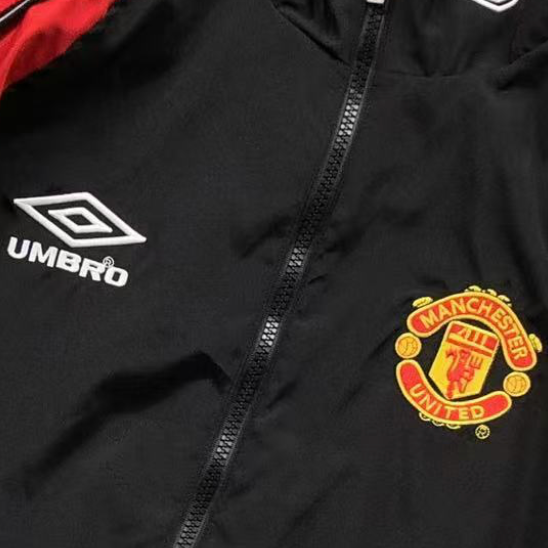 Manchester United Retro Rain Jacket