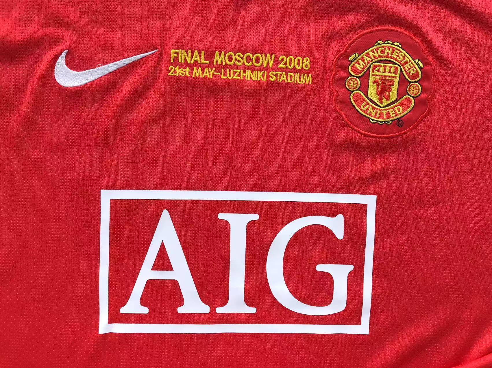 Manchester United Retro Jersey UCL Final 2008/2009
